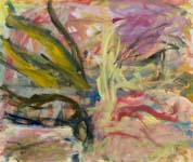 Crabapple Tree, mixed media on paper, 34 x 40